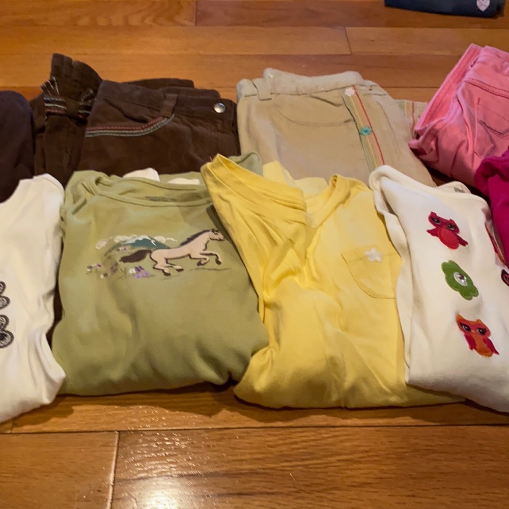 Gymboree lot 4 pants 5 shirts size 8